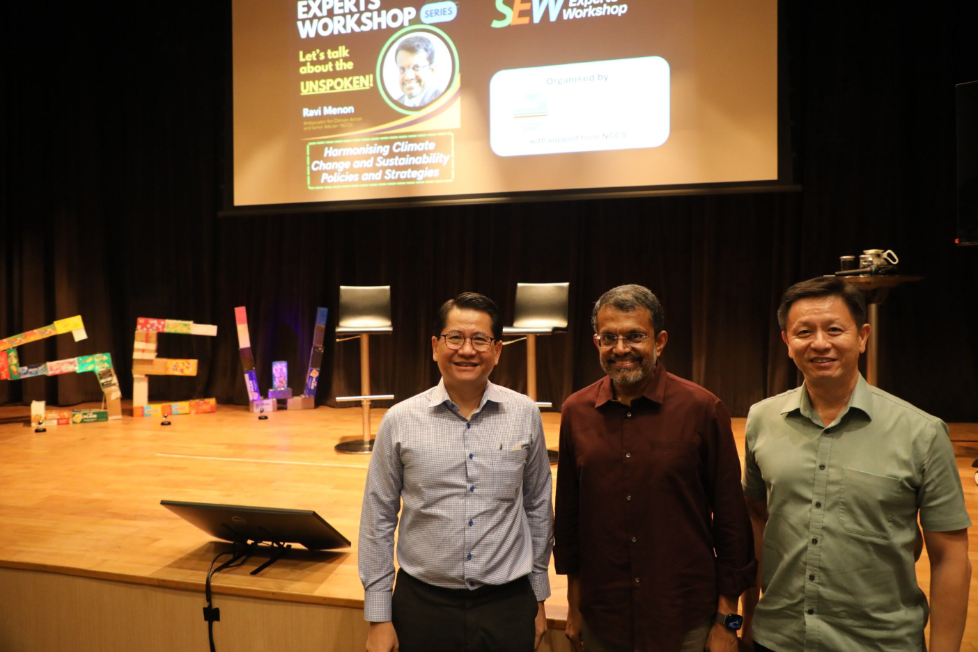 Sustainability Expert Workshop with Climate Action Ambassador Ravi Menon